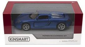 Žaislinis automobilis Kinsmart Porsche Carrera GT KT5081, 1:36, mėlyna sp.