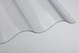 Profiliuotas PVC lakštas, 200 cm x 90 cm x 0.7 mm