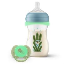 Rinkinys Philips Avent Natural Response Nighttime, 3 mėn., (spalva/dizainas parenkami atsitiktine tvarka)