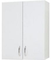 Prekė su pažeista pakuote. Pakabinama vonios spintelė Sanservis Standart KN 2, balta, 25 cm x 60 cm x 80 cm