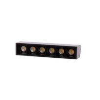 Šviestuvas bėginei sistemai Modoled Magnetic MLP1050M, LED, 3000 - 6000 °K, 1 x 6 W, juoda sp.