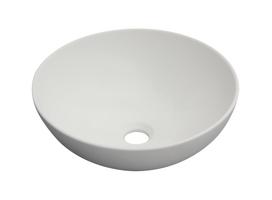 Vonios praustuvas Invena Dokos CE-19-001-C, keramika, 39.5 cm x 39.5 cm x 13.5 cm, balta sp.