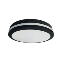 Šviestuvas lubų Eko-Light Marlon EKP0474, LED, 4000 °K, 1 x 12 W, balta sp./juoda sp., 18 x 18 cm