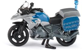 Žaislinis motociklas Siku BMW Police 1551, mėlyna sp./pilka sp.