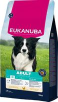 Sausas šunų maistas Eukanuba Adult Medium Life Care, vištiena, 15 kg