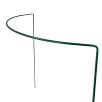 Augalo atrama 4IQ Semicircular, 35 cm x 39 cm, metalas, žalia sp.