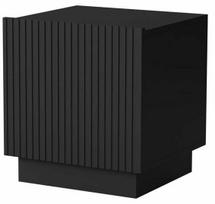 Naktinis staliukas Cama Meble Liverti, juoda sp., 47 cm x 42 cm x 45 cm