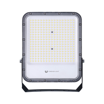 Prožektorius be judesio daviklio, tvirtinamas prie sienos Forever Light Proxim, 200 W, 30000 lm, 4000 °K, IP65, juoda sp.