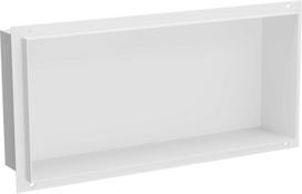 Įleidžiama sieninė lentyna Mexen X-Wall-NR, 10 cm x 20 cm x 45 cm, balta sp.