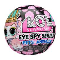 Žaislinė figūrėlė, su priedais L.O.L. Surprise! Eye Spy Pets, (spalva/dizainas parenkami atsitiktine tvarka)