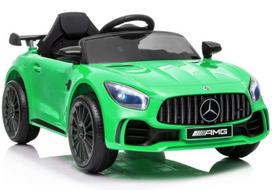Vaikiškas elektromobilis Mercedes AMG GT R, žalia sp.