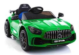 Vaikiškas elektromobilis Mercedes GTR, žalia sp.