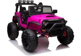 Vaikiškas elektromobilis Jeep JC666, rožinė "magenta" sp.