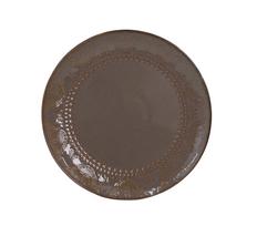 Lėkštė pietų Domoletti Brown arabic, Ø 26.6 cm, ruda sp.