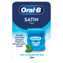 Dantų siūlas Oral-B Satin Waxed, 50 m