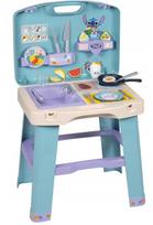 Vaikiška virtuvėlė, virtuvės prietaisų rinkinys Smoby Stitch Cuisine, mėlyna sp.