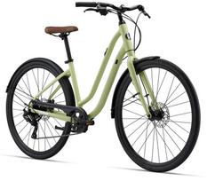 Dviratis miesto Liv Flourish Disc 3 Muscat Blanc, 28 ", L rėmas, žalia sp.