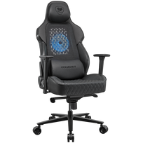 Žaidimų kėdė Cougar Gaming NxSys Aero, 52.5 x 69 x 133 - 139 cm, juoda sp.