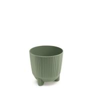Gėlių vazonas Prosperplast Ryfo DRF130N-5615C, plastikinis, Ø 12.6 cm, žalia sp.