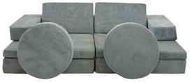 Sofa-lova Atelier Del Sofa Puzzle, mėlyna sp., 70 x 140 cm x 46 cm