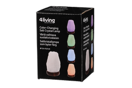 Druskos stalinis šviestuvas 4Living, LED, balta sp./medienos sp.