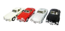 Žaislinis automobilis Kinsmart 1954 Mercedes Benz 300SL, 1:38, (spalva/dizainas parenkami atsitiktine tvarka)