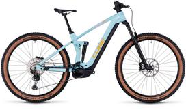 Elektrinis dviratis Cube Stereo Hybrid 140 HPC Race 625, 20", 29", 250 W, 16.7 Ah, oranžinė sp./žydra sp.