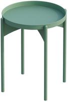 Kavos staliukas Kalune Design SHB-002-E, žalia sp., 44 cm x 44 cm x 57 cm
