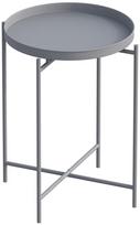 Kavos staliukas Kalune Design SHB-007-C, pilka sp., 46 cm x 46 cm x 56 cm