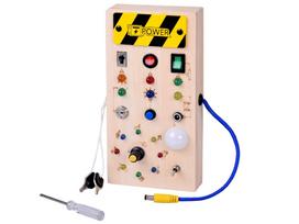 Lavinamoji lenta LED Busy Board, 20 cm, ruda sp.