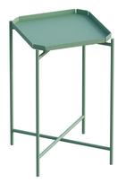 Kavos staliukas Kalune Design SHB-008-D, žalia sp., 46 cm x 46 cm x 56 cm
