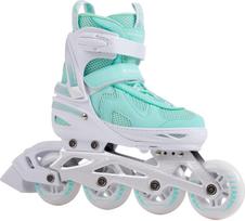 Riedučiai Blackwheels Flex Pro, balta sp./mėtinė (mint) sp., 34-37
