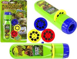 Projektorius žibintuvėlis Lean Toys Dinosaur, 14 cm, žalia sp.