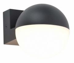Sieninis lauko šviestuvas Lutec Looma, 7.8W, LED, IP54, tamsiai pilka sp., 10 cm x 10 cm