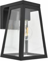 Sieninis lauko šviestuvas Lutec Fia Solar, 2W, E27, IP44, juoda sp., 14 cm x 20.7 cm