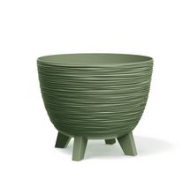 Gėlių vazonas Prosperplast Furu DFUR300-5615C, plastikinis, Ø 29 cm, žalia sp.