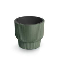 Gėlių vazonas Prosperplast Milly DBMLR400-2411U, plastikinis, Ø 39.5 cm, žalia sp.