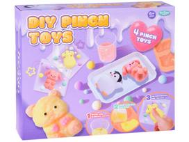 Gelinių figūrų gamybos rinkinys DIY Pinch Toys, įvairių spalvų