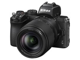 Beveidroninis fotoaparatas Nikon Nikon Z50 + NIKKOR Z DX, juoda sp.
