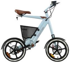 Elektrinis dviratis Zontes TDR1Z, 16", 250 W, 13.5 Ah, žydra sp.