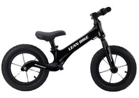 Balansinis dviratis, vaikų Lean Toys Magnezio RS, juoda sp., 12"
