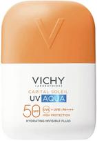 Priemonė įdegio priežiūrai veidui Vichy Capital Soleil UV Aqua SPF50, 50 ml