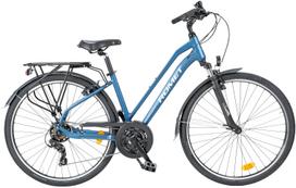 Dviratis turistinis Romet Gazela 1, 28 ", 19" rėmas, tamsiai mėlyna sp.