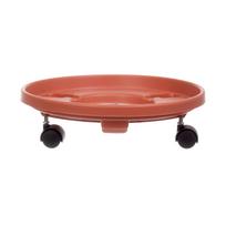 Vazonų padėklas ant ratukų Garden Center TRHG-0830, ruda sp., 30 cm
