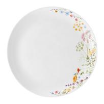 Lėkštė pietų Ambition Bloom, Ø 24 cm, balta sp./įvairių spalvų