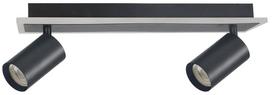 Šviestuvas lubų Light Prestige Parma 2 LP-0612/2WS BK, GU10, 3000 - 6000 °K, 2, juoda sp.