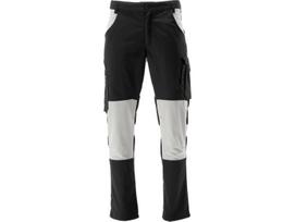 Darbo kelnės vyrams Yato Serwal YT-79095, juoda sp./pilka sp., 3XL dydis