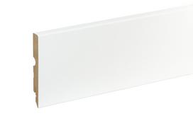 Grindjuostė Domoletti FU124L white, 240 cm x 10 cm x 1.35 cm, balta sp.