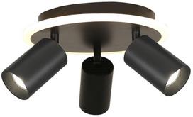 Šviestuvas lubų Light Prestige Parma BK LP-0612/3C Round, GU10, 3000 - 6000 °K, 3, aukso sp./juoda sp.