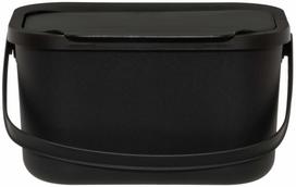 Bio atliekų šiukšliadėžė Nord Clean 642492, 4.5 l, juoda sp.